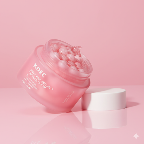 Crème hydratante avec capsule de collagène - 50g